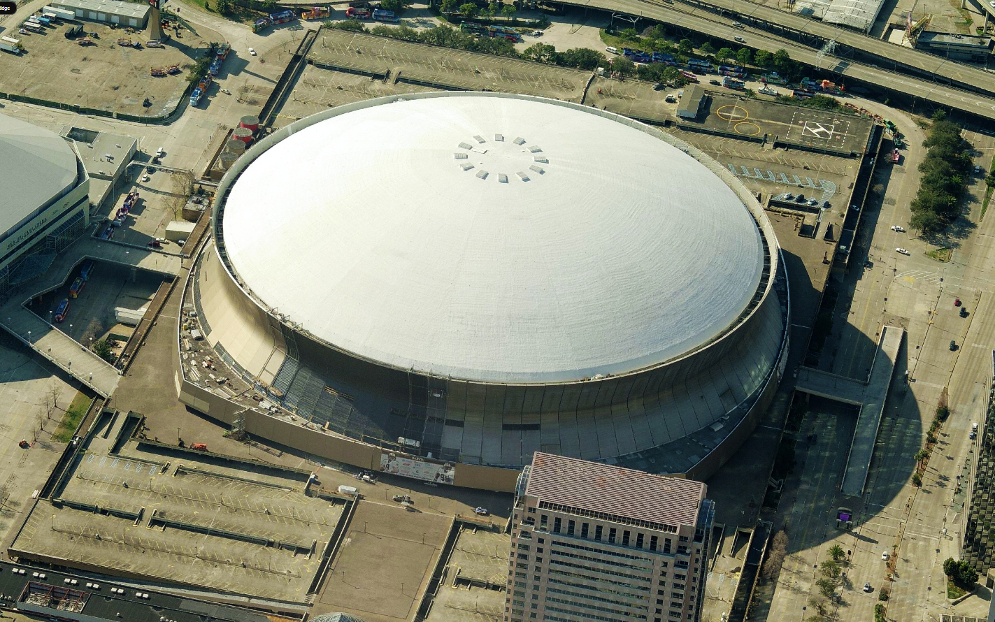 PROJECT PROFILE – RE-ROOFING THE LOUISIANA SUPERDOME | IRC | Insulated ...